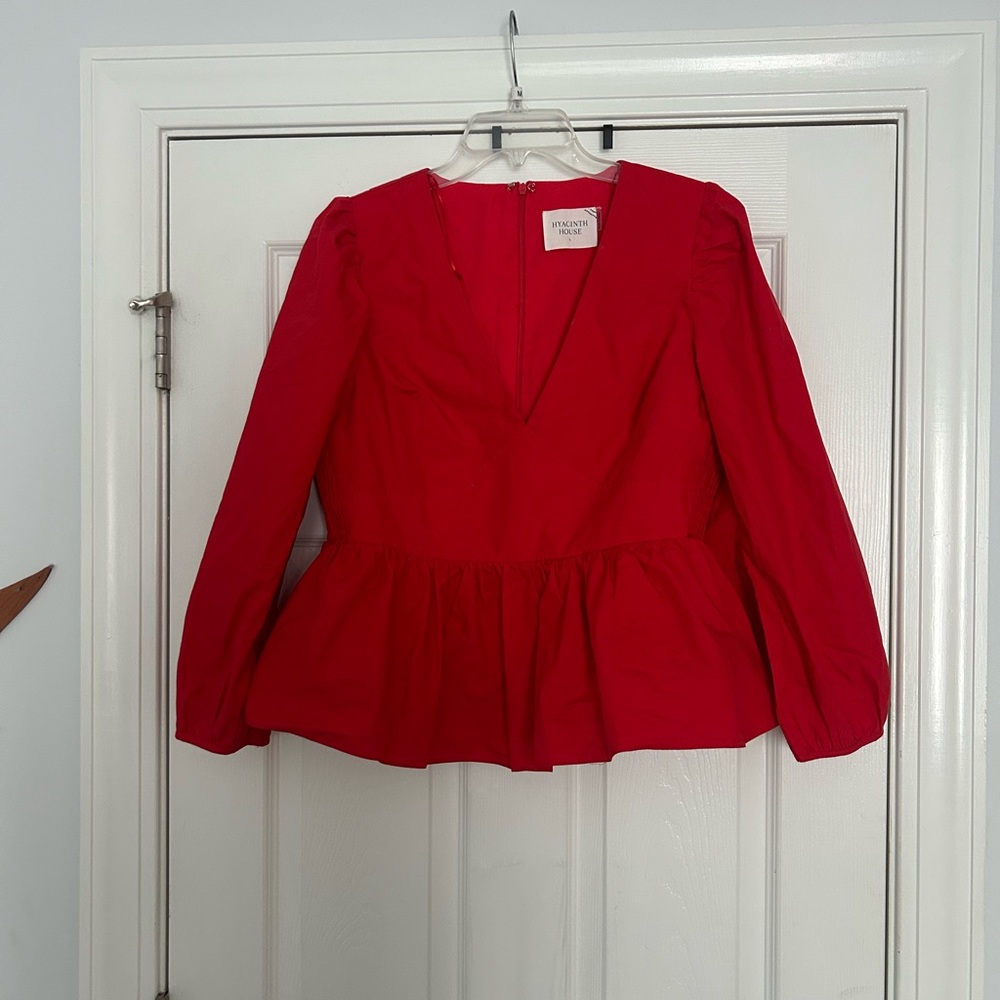 Tuckernuck red blouse